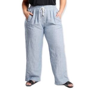 ATHLETA Cabo Linen Wide Leg Pant